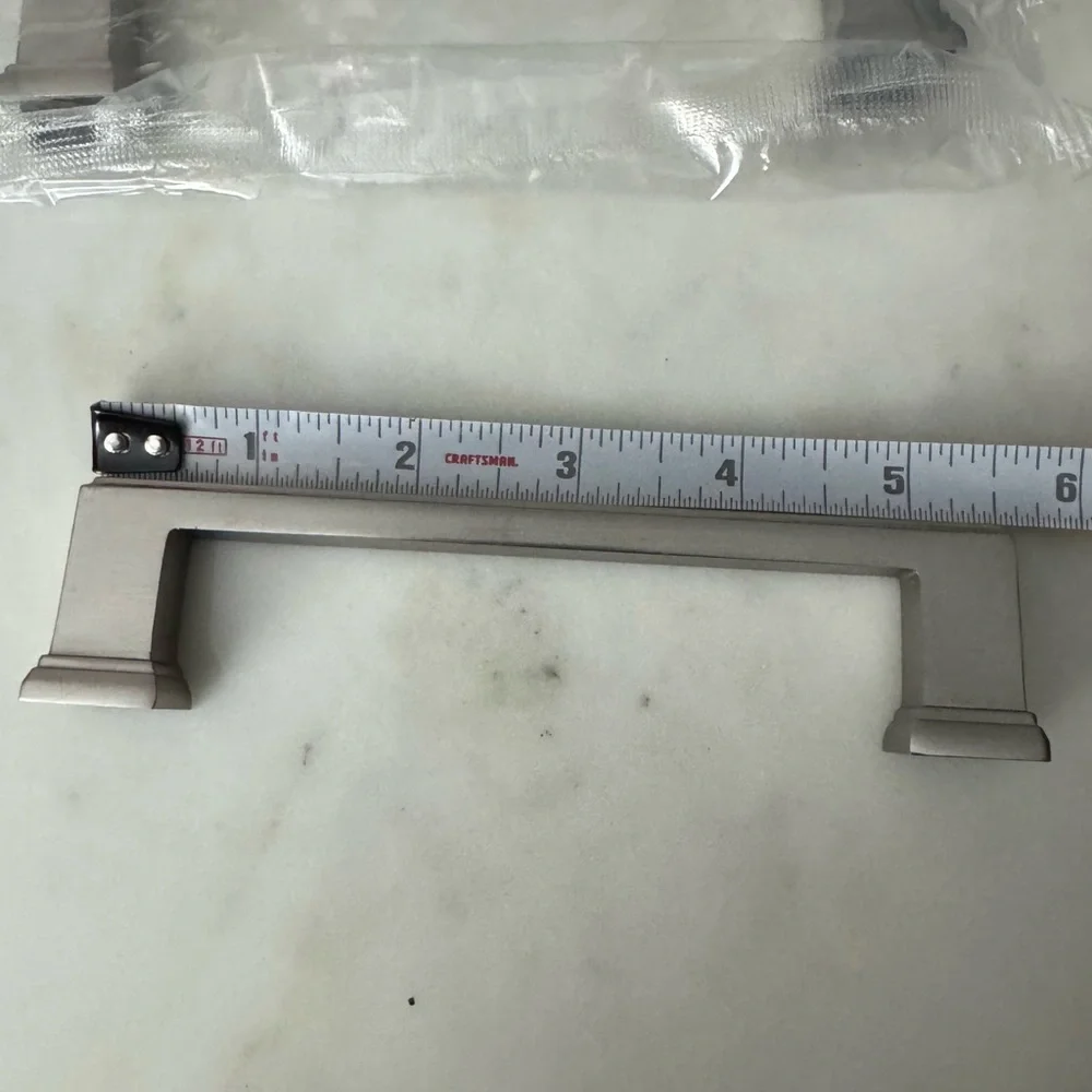 🛍🏙3️⃣ for $1️⃣5️⃣ 🆕 Bundle of 2 Glacier Bay brushed satin nickel cabinet pulls